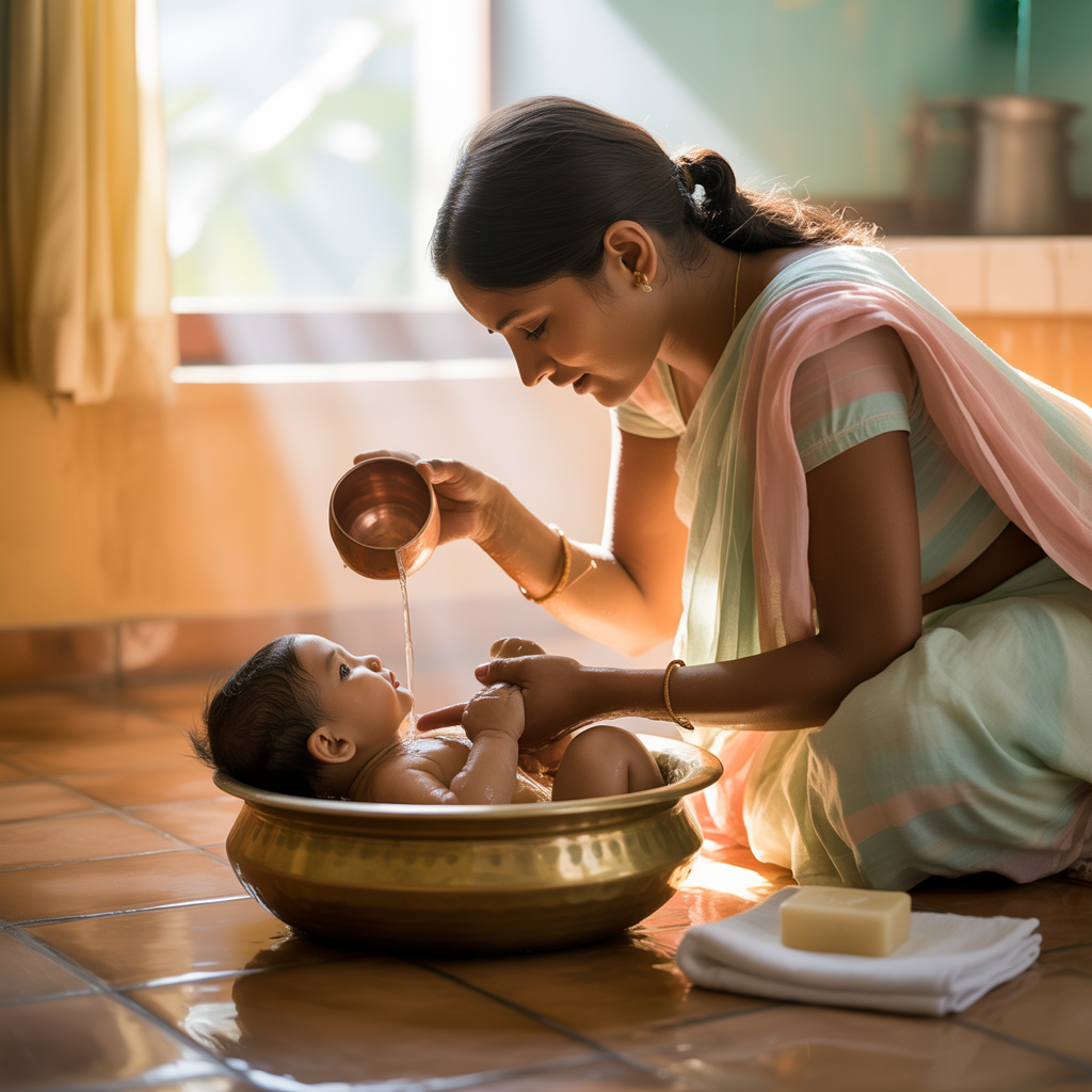 Baby Bathing & Showering